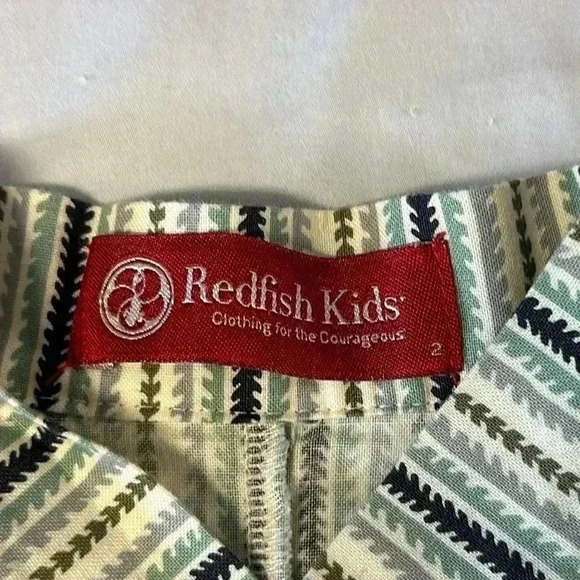 Redfish Kids  - LIKE NEW - Kimono style top/onesie. size 2 - Picture 2 of 8